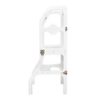 Scaun pliabil pentru copii, inaltator din lemn, 2 in 1 scaun si masa, learning tower